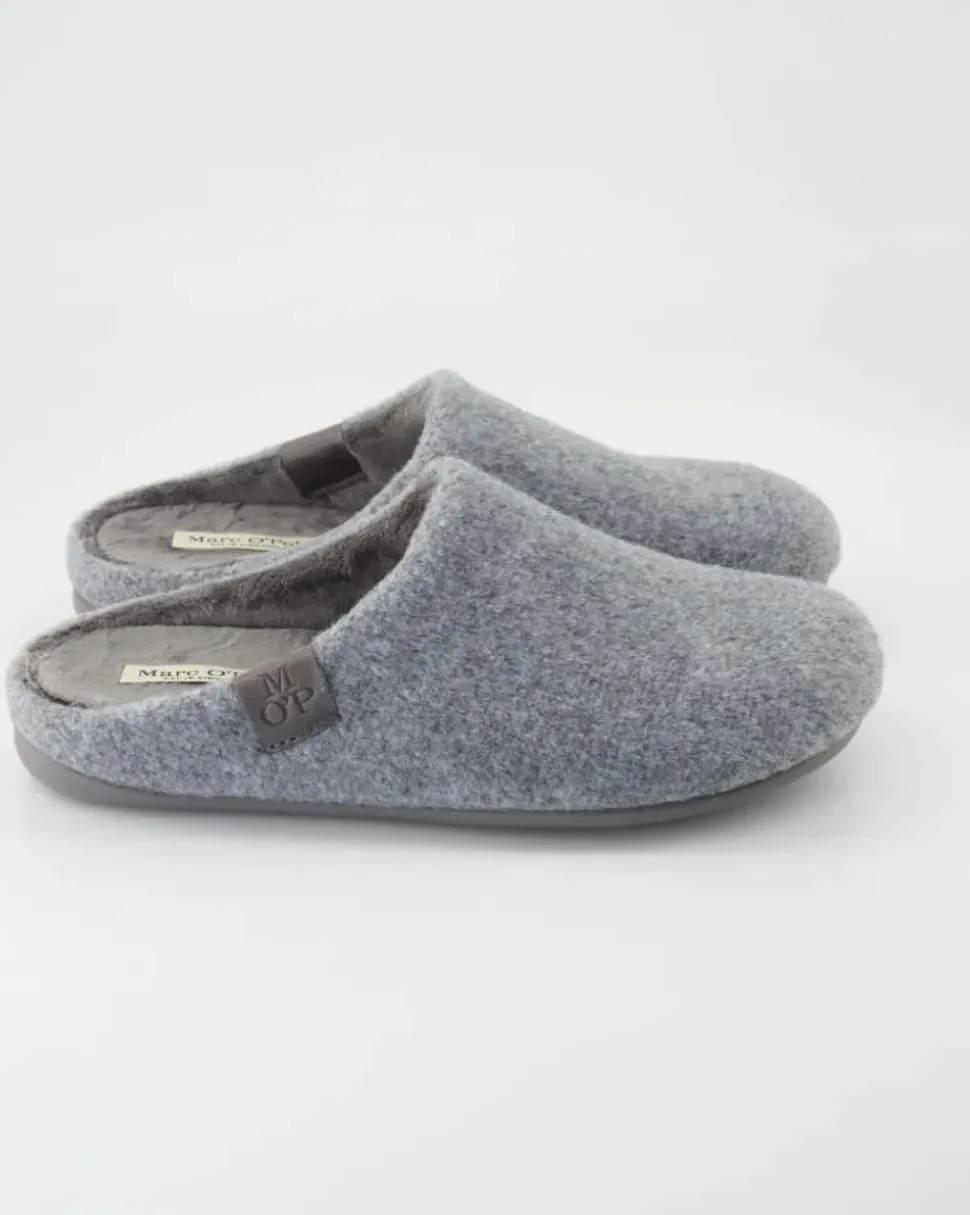 Home-Slipper Hausschuhe in Grau