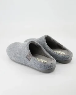 Home-Slipper Hausschuhe in Grau