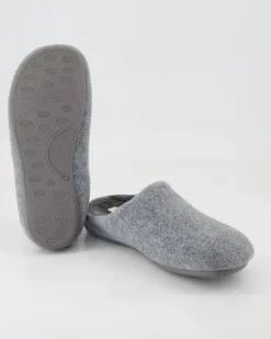 Home-Slipper Hausschuhe in Grau