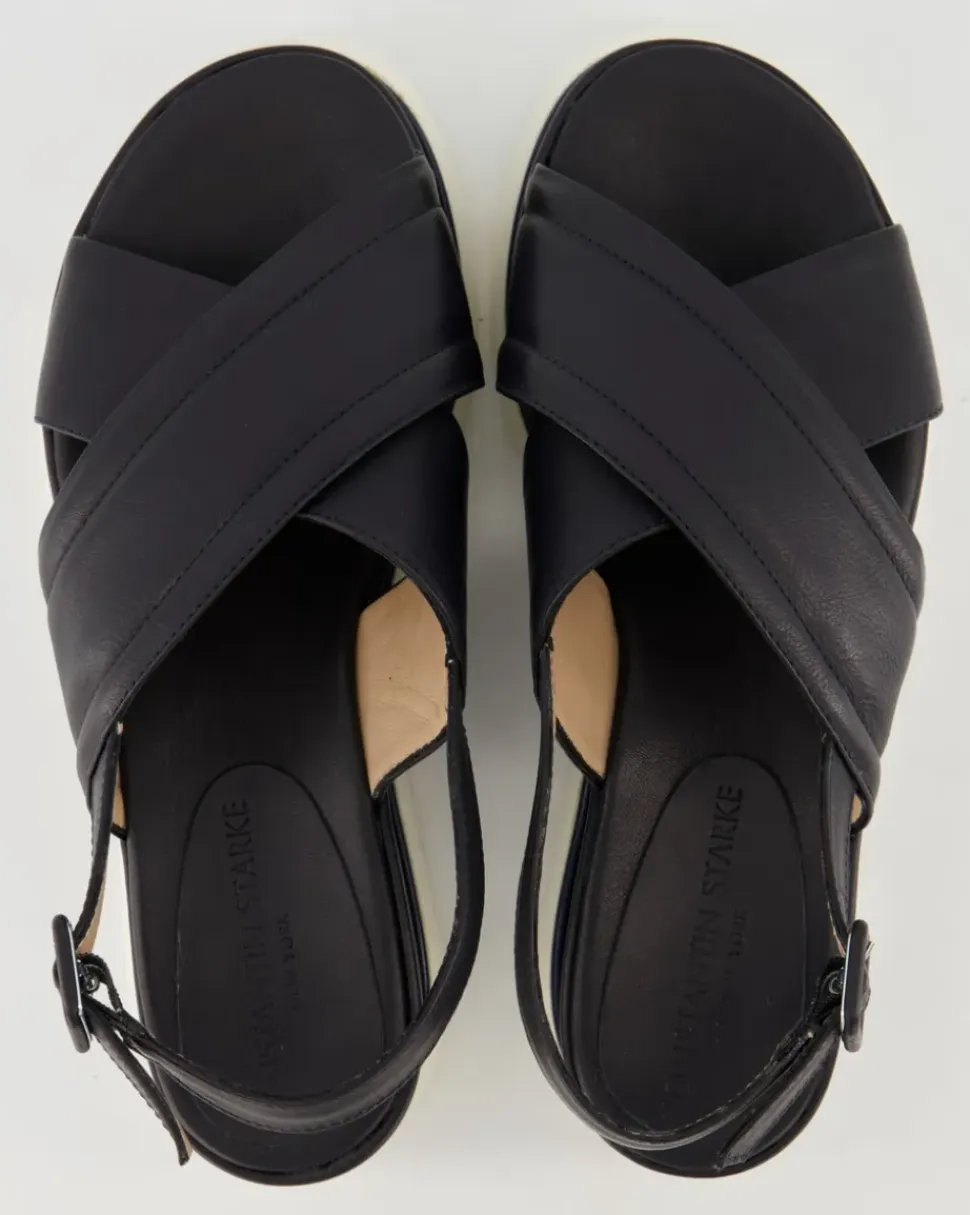 H076S Sandalen in Schwarz