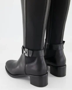 I411750D100 Schaftstiefel in Schwarz