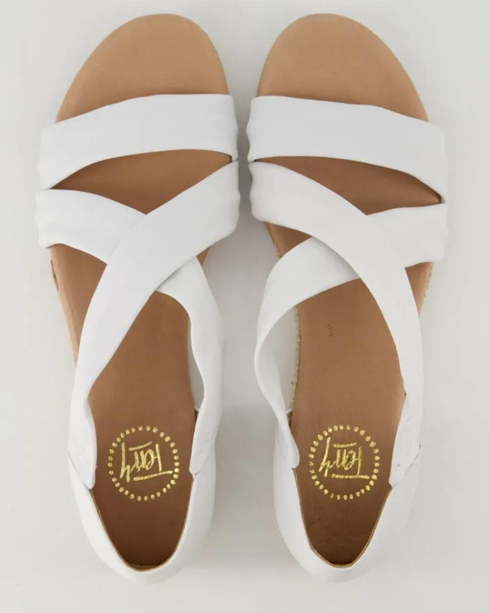 Isabella Sandalen in Weiß