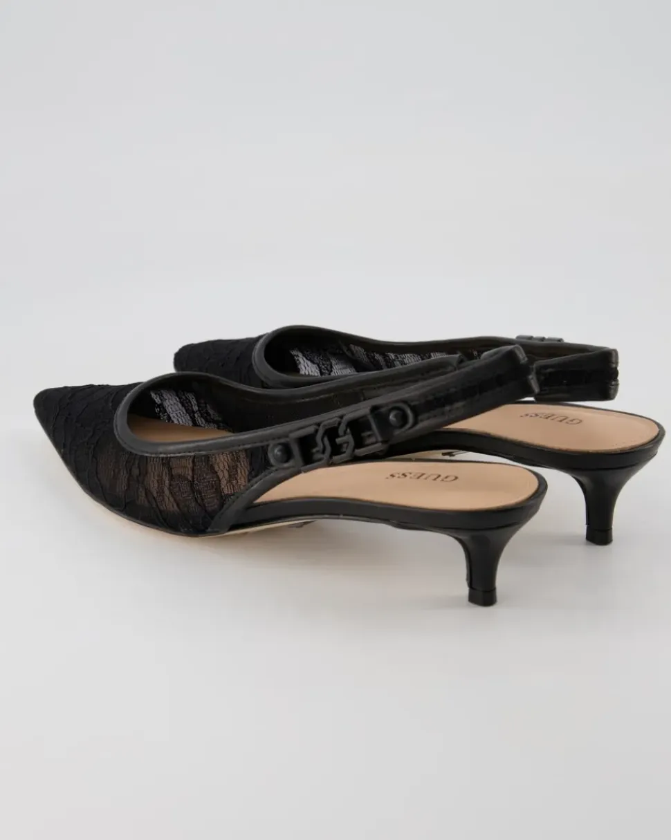 Jeren2 Slingpumps in Schwarz
