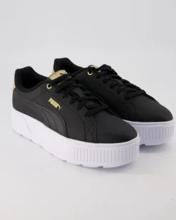 Karmen Distressed Sneaker in Schwarz