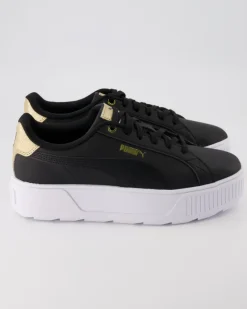 Karmen Distressed Sneaker in Schwarz