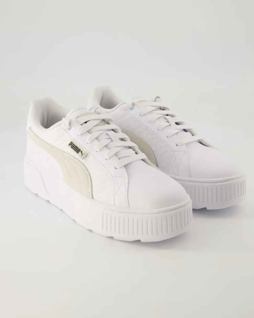 Karmen Logo Sneaker in Weiß