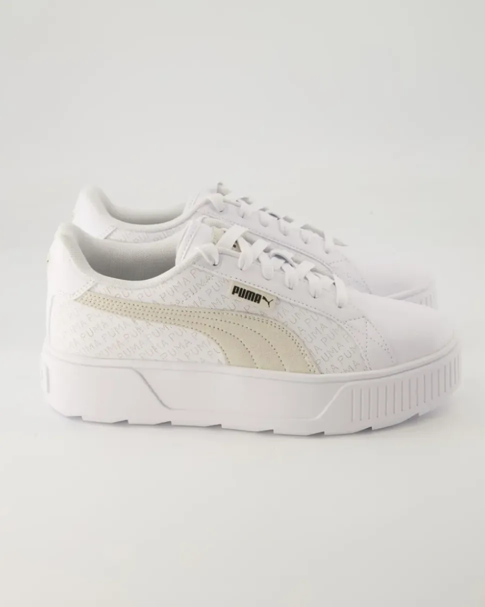 Karmen Logo Sneaker in Weiß