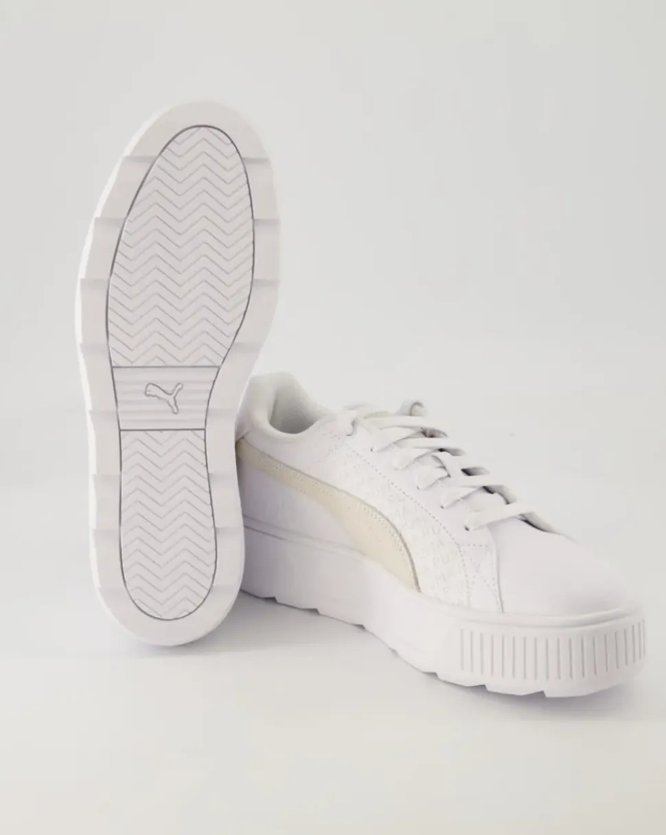Karmen Logo Sneaker in Weiß