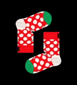 Kids Big Dot Snowman Sock Socken in Mehrfarbig