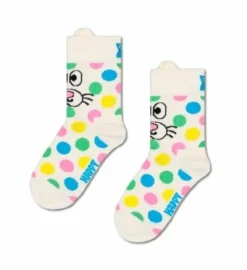 Kids Dotted Bunny Sock Socken in Mehrfarbig