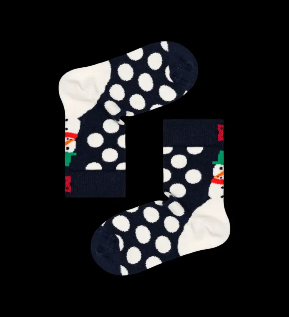 Kids Jumbo Snowman Sock Socken in Mehrfarbig