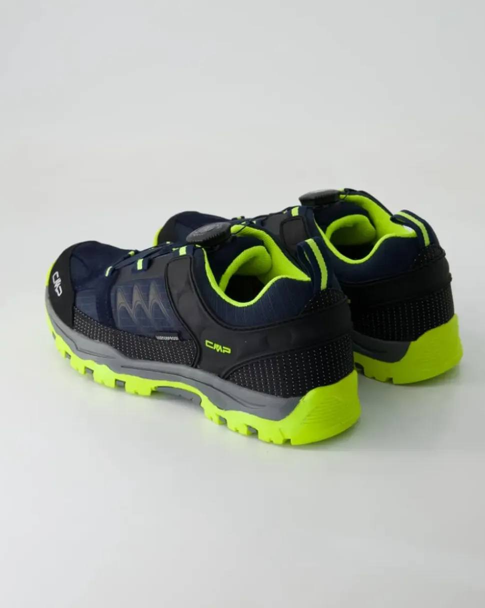 Kiruna Low Sneaker in Blau