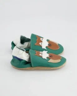 6003 Krabbelschuhe in Grün