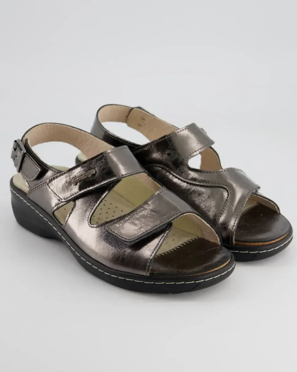 Kräuterschuhe Pantoletten in Silber