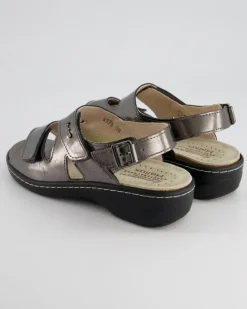 Kräuterschuhe Pantoletten in Silber