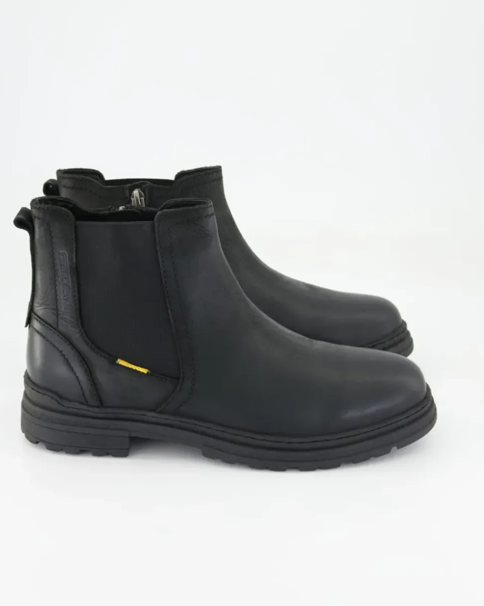 53KTA04-400-100 Chelsea Boots in Schwarz
