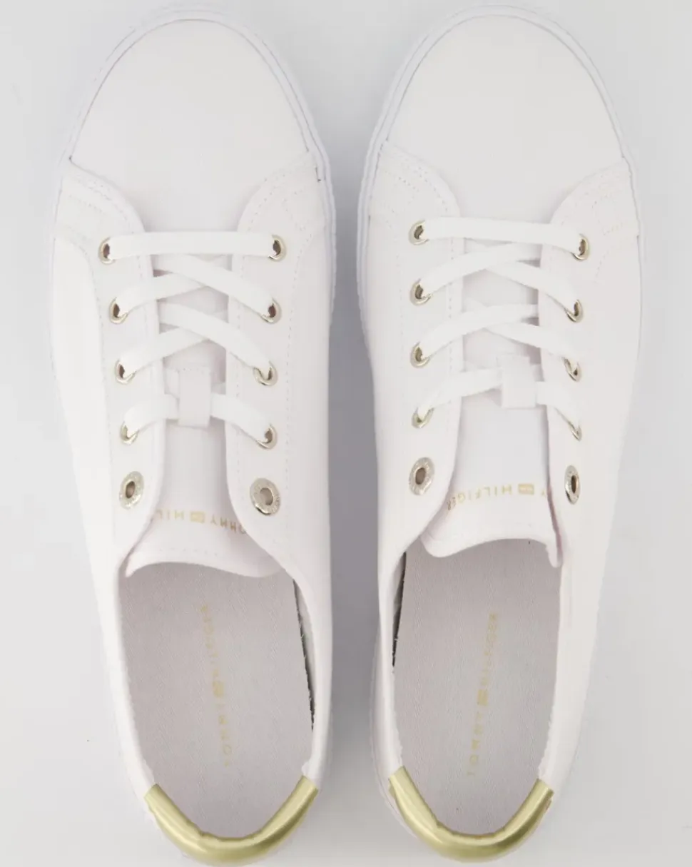 Lace Up Schnürschuhe in Weiß