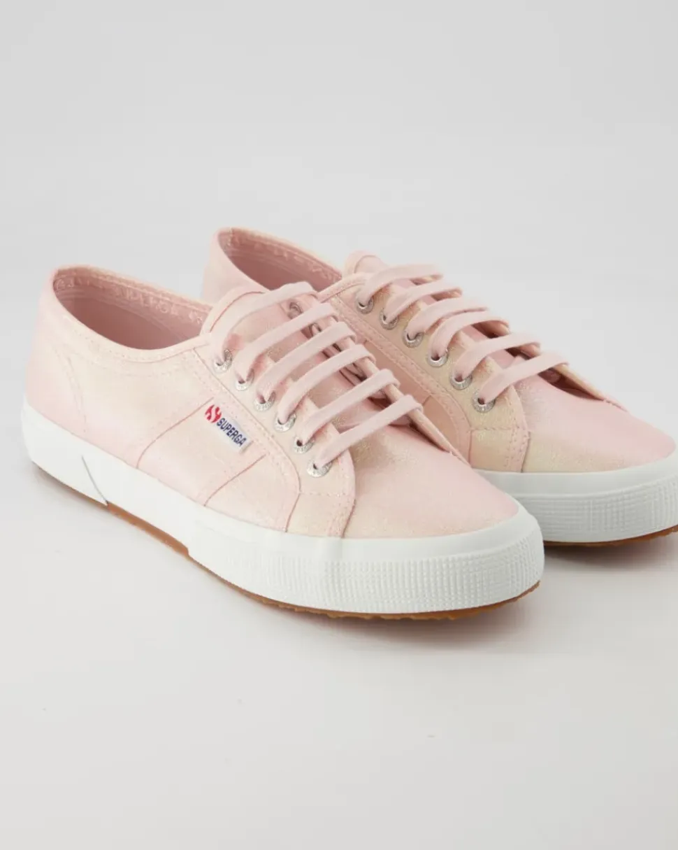 2750-Lame Schnürschuhe in Rosa