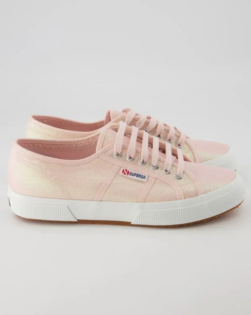 2750-Lame Schnürschuhe in Rosa
