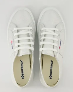2750-Lame Schnürschuhe in Silber