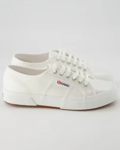 2750-Lame Schnürschuhe in Weiß