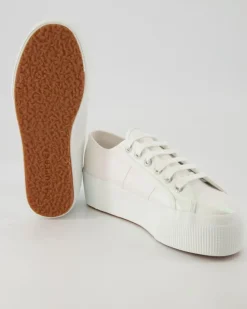 2790-Lame Sneaker in Weiß