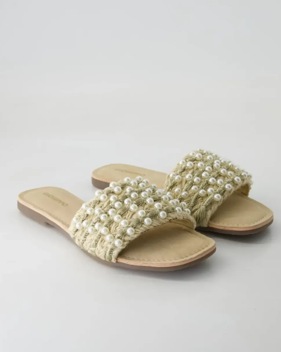 Langdon Pantoletten in Beige