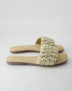 Langdon Pantoletten in Beige