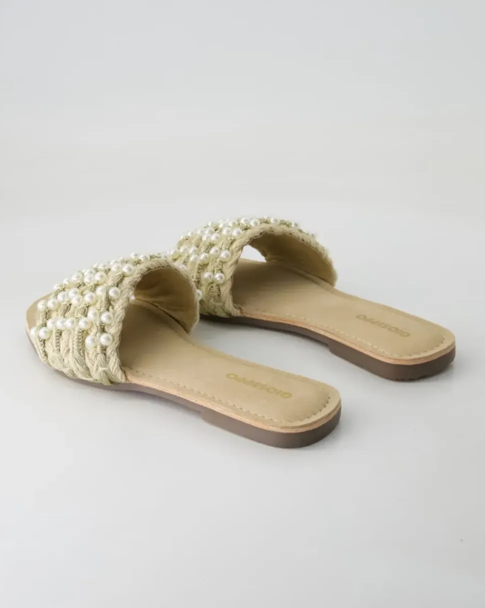 Langdon Pantoletten in Beige