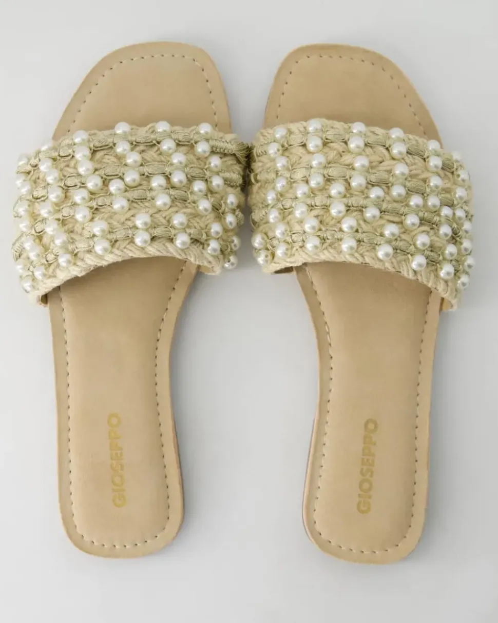 Langdon Pantoletten in Beige