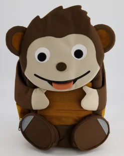 Large Friend Affe Rucksack in Braun