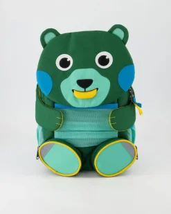 Large Friend Kreativ Bär Rucksack in Grün