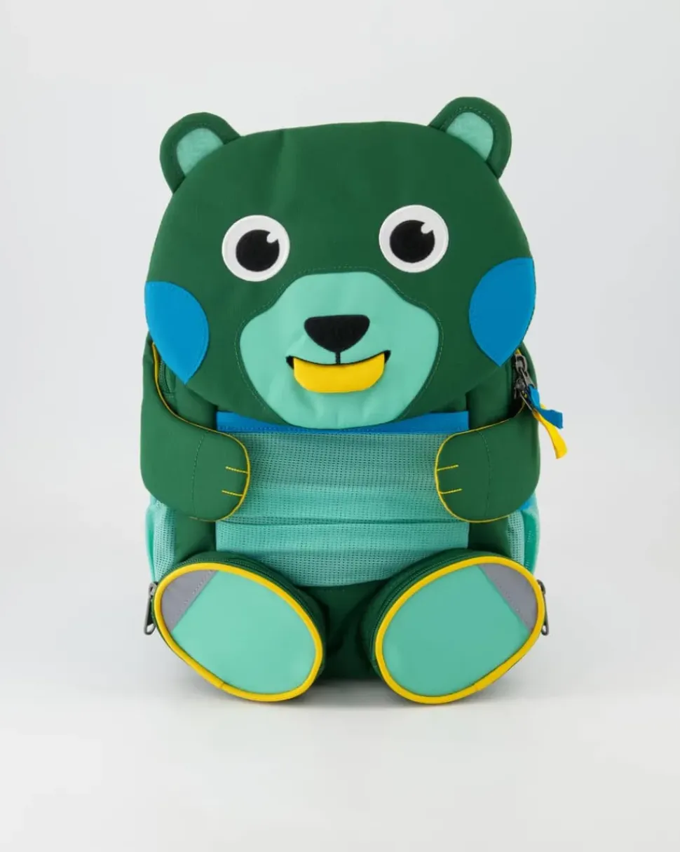 Large Friend Kreativ Bär Rucksack in Grün
