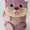 Large Friend Otter Rucksack in Lila