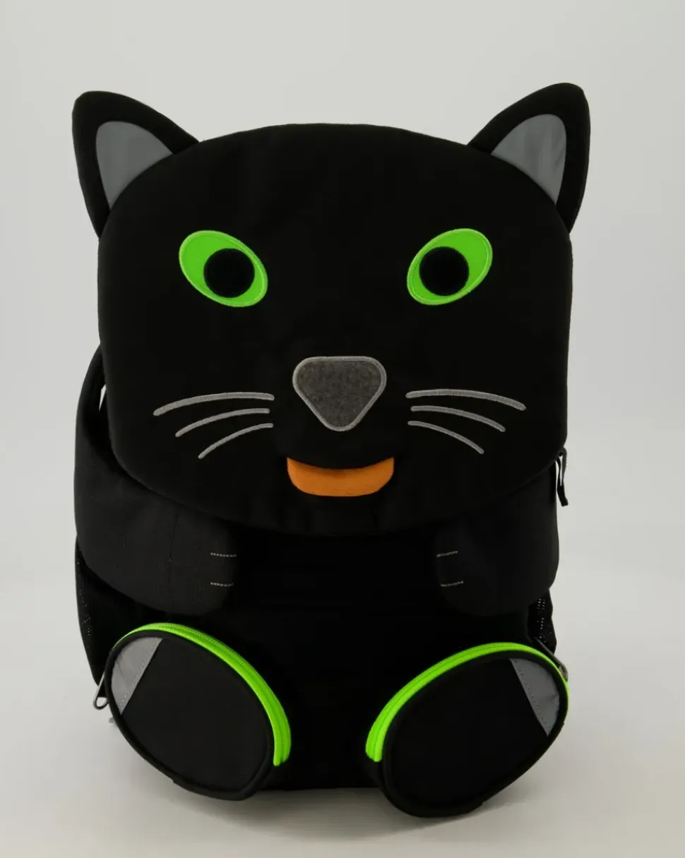 Large Friend Panther Rucksack in Schwarz
