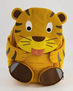 Large Friend Tiger Rucksack in Gelb