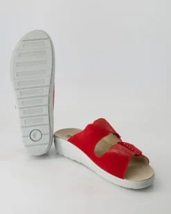 Latina Pantoletten in Rot