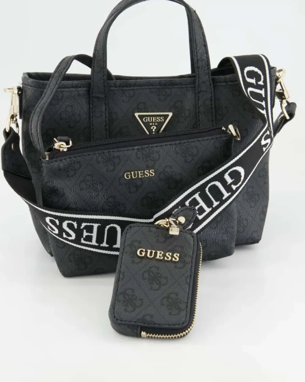 Latona Mini Tote Handtasche in Schwarz