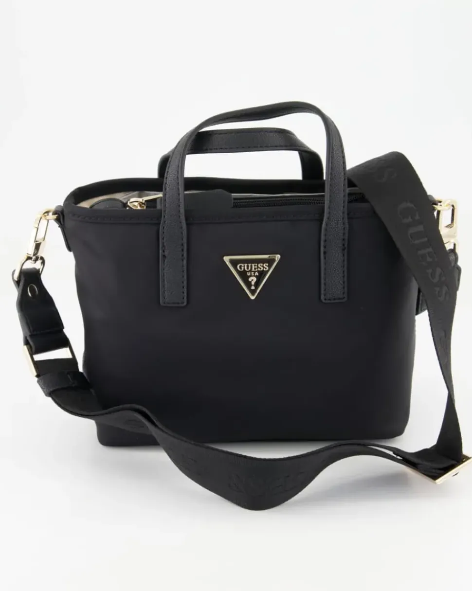 Latona Mini Tote Handtasche in Schwarz