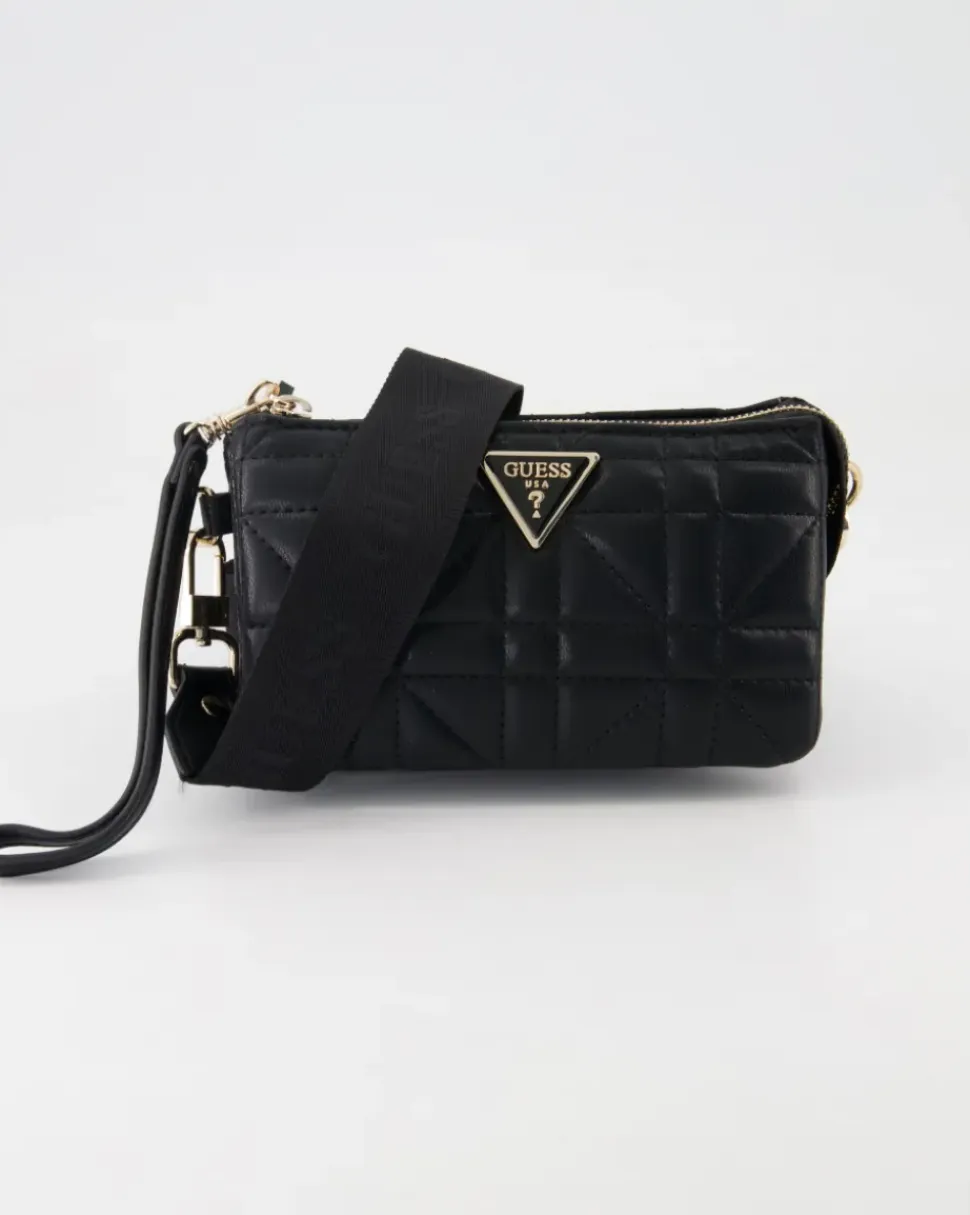Latona Mini TRI Cprmnt Top Zip Umhängetasche in Schwarz