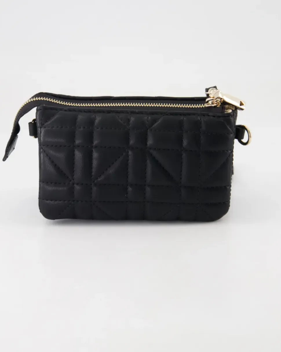 Latona Mini TRI Cprmnt Top Zip Umhängetasche in Schwarz