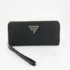 Laurel SLG Large Zip Around Portemonnaie in Schwarz
