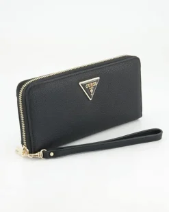 Laurel SLG Large Zip Around Portemonnaie in Schwarz