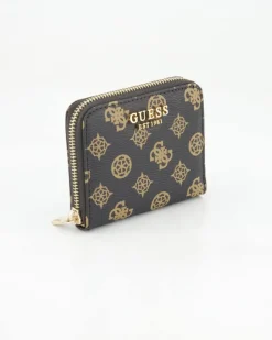 Laurel SLG Small Zip Around Portemonnaie in Braun
