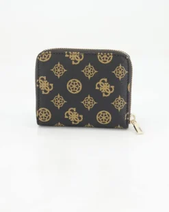 Laurel SLG Small Zip Around Portemonnaie in Braun