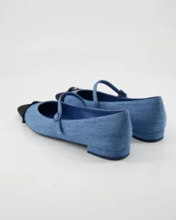 LAURO Ballerinas in Blau