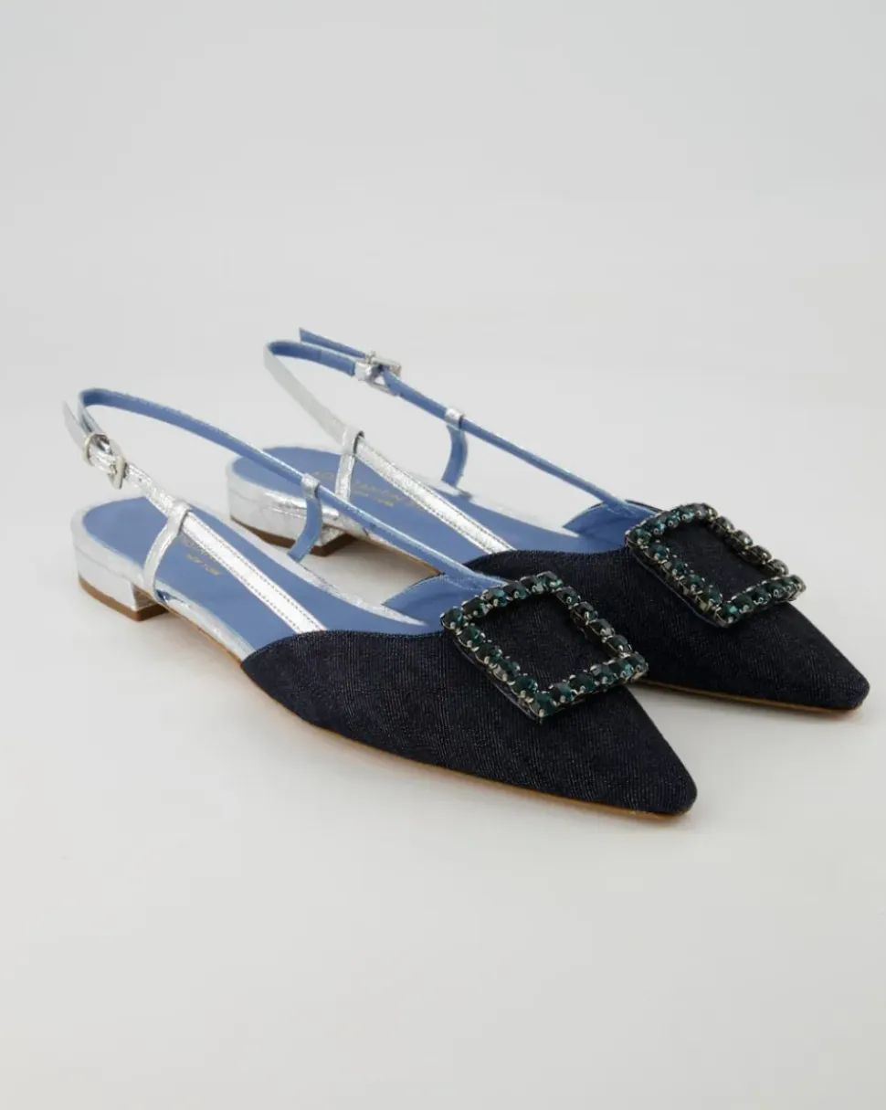 LAVANDA Slingpumps in Blau