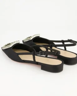 Lavanda Slingpumps in Schwarz