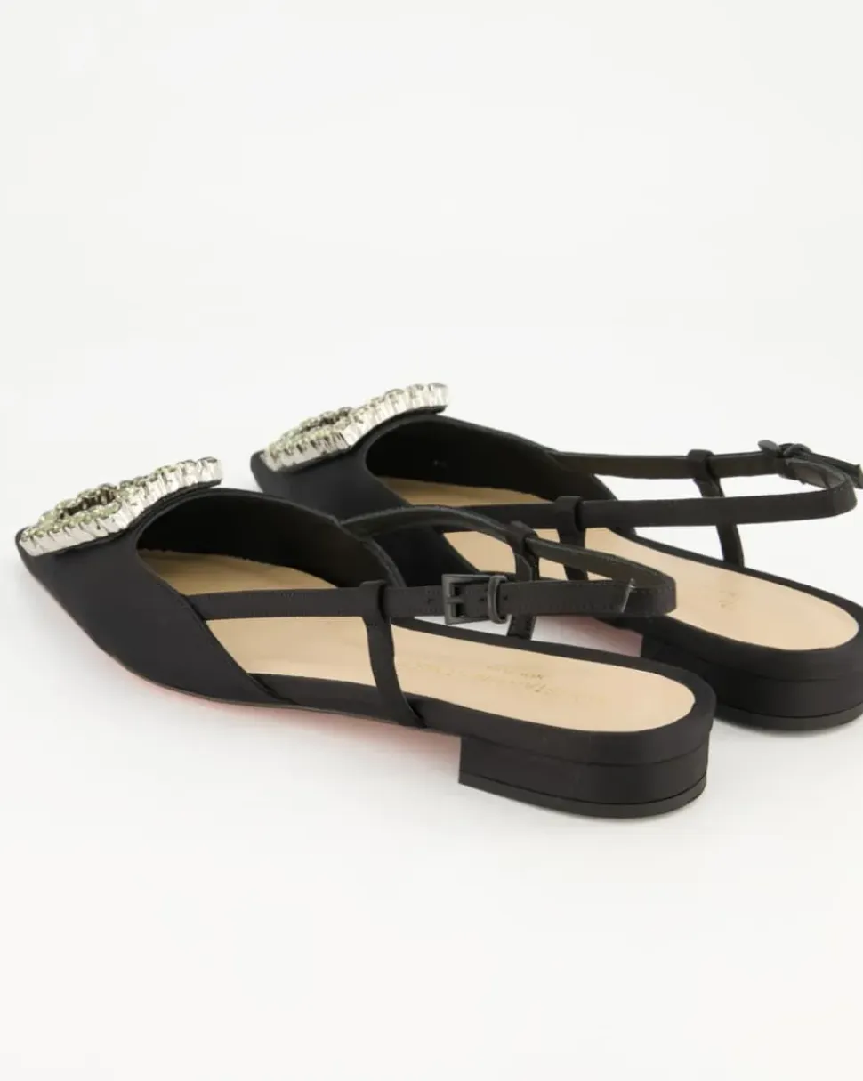 Lavanda Slingpumps in Schwarz