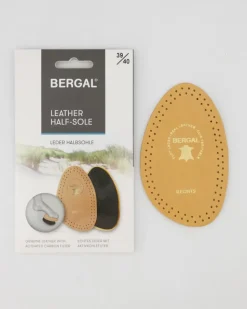 LEDER HALBSOHLE Einlegesohlen in Braun
